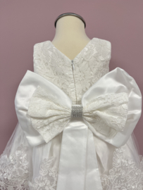 BABY BRUILOFT OF DOOPJURK STRASS WIT | CAMILLA*