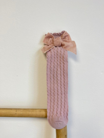 KNIEKOUSEN DEEP PINK STRIK, 3-5 jr | LOIS