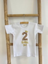 VERJAARDAG SHIRT, 1 T/M 4 JAAR | MARISA