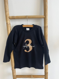 VERJAARDAGSHIRT MET NAAM  | GETAL