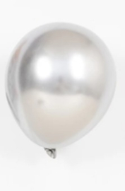 BALLON ZILVER | 5 STUKS