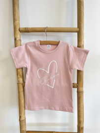 SHIRT MET NAAM  | OPEN HART