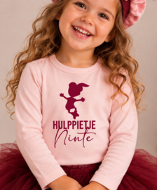 SINTERKLAAS SHIRT | HULP SPRING PIETJE + NAAM