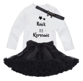 KERST OUTFIT PETTISKIRT ZWART | ROCK DE KERSEMIS