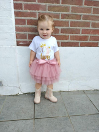 VERJAARDAGSET TUTU DEEP PINK, 1 T/M 4 JAAR | MARIT