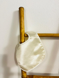 SLABBETJE SATIJN IVOOR + NAAM