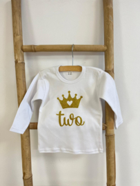VERJAARDAG SHIRT 1 T/M 4 JAAR + haarband | ESTER