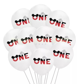 MUIS BALLONNENSET ONE, 5 stuks