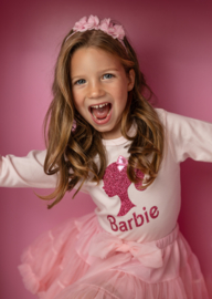 SHIRT ROZE GIRL (2-delig)