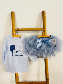 VERJAARDAGSET, 1 T/M 4 JAAR, LICHTBLAUW | ELSA