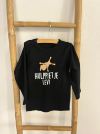SINTERKLAAS SHIRT | HULP SPRING PIETJE + NAAM