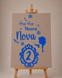RAAMSTICKER (40 x 75 cm) | PRINSES ELSA