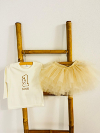 VERJAARDAGSET TUTU IVOOR/LATTE | LOA