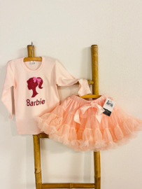 VERJAARDAG KLEDINGSET ROZE | BARBIEGIRL (2-delig)