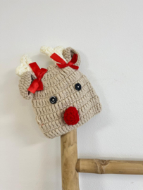 Kerst muts rendier