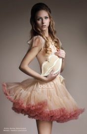 LUXE Pettiskirt Creme/Dusty Pink