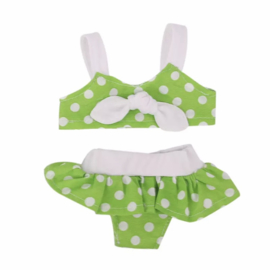 Poppen bikini groen