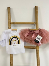 VERJAARDAGSET 1 T/M 4 JAAR | RAINBOW DEEP PINK *