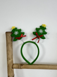 Kerstboom diadeem groen