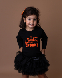 HALLOWEEN OUTFIT SPOOKY | ZWART-ORANJE