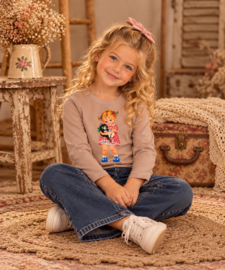 VINTAGE SHIRT | MEISJE MET POES