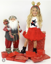 KERST OUTFIT PETTISKIRT ROOD | BAMBI