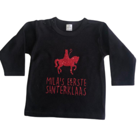 MIJN EERSTE SINTERKLAAS SHIRT + NAAM | PAARD VAN SINT