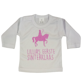 MIJN EERSTE SINTERKLAAS SHIRT + NAAM | PAARD VAN SINT