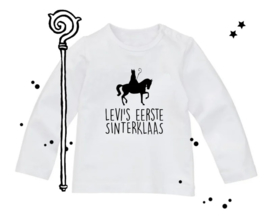 MIJN EERSTE SINTERKLAAS SHIRT + NAAM | PAARD VAN SINT