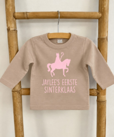 MIJN EERSTE SINTERKLAAS SHIRT + NAAM | PAARD VAN SINT