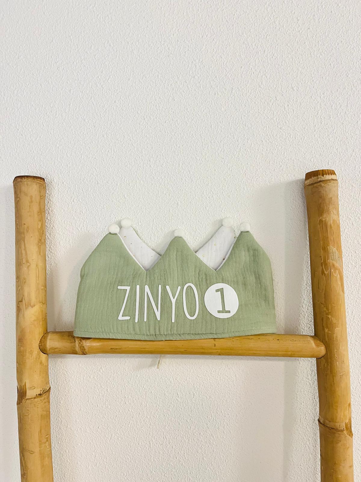 HAARKROON MET NAAM/LEEFTIJD ALLE KLEUREN | EMILY