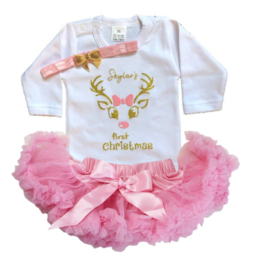 KERST SET VERSCHILLENDE KLEUREN + NAAM, 1,2,3,4 JAAR | JOAN