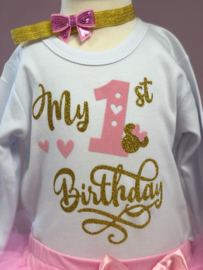 VERJAARDAGJURK, 1,2 JAAR ROZE | MINNIE *