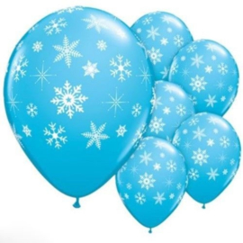 Frozen Ballonnen - BLAUW - 5 stuks