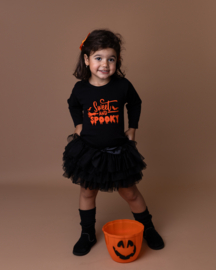 HALLOWEEN OUTFIT SPOOKY | ZWART-ORANJE