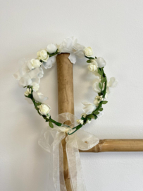 HAARBAND BLOEMEN, WIT | BETTINE