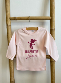SINTERKLAAS SHIRT | HULP SPRING PIETJE + NAAM