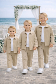 BRUIDSJONKER PAK KHAKI | MATEO (2-delig)