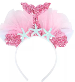 DIADEEM ZEEMEERMINSTAART | ROZE/PINK