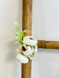 HAARBAND BLOEMEN, WIT | YARA