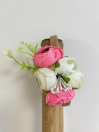 HAARBAND BLOEMEN, ROZE | YARA