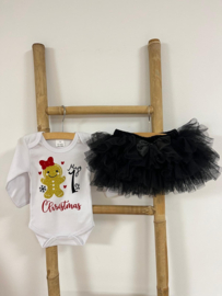 KERST OUTFIT MY FIRST | PEPERKOEK  (mt 74, 80, 86)