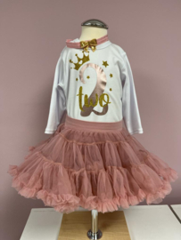 VERJAARDAGSET PETTISKIRT DEEP PINK, 1 T/M 8 JAAR | MARIT