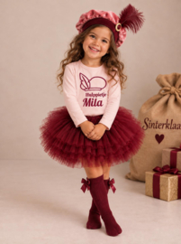 SINTERKLAAS SETJE TUTU BURGUNDY | HULPPIETJE