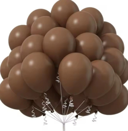 BALLONNEN, CHOCOLA | 5 STUKS