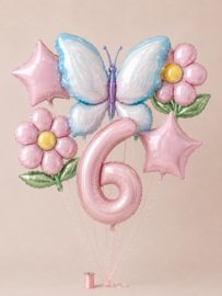 VLINDER BALLONNENSET, 6-delig | 6 JAAR*