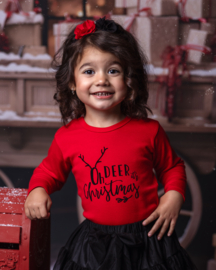 KERST SHIRT OH DEER + haarband | MEAGAN