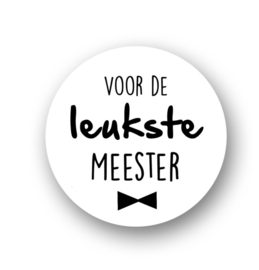 TRAKTATIE STICKER, 10 stuks  | LEUKSTE MEESTER