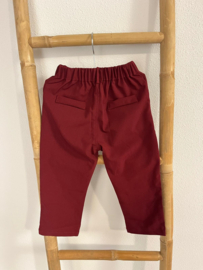 BRUIDSJONKER PAK BURGUNDY | BOAZ (4-delig) *