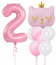 Hello Kitty ballonnen, 2 jaar
